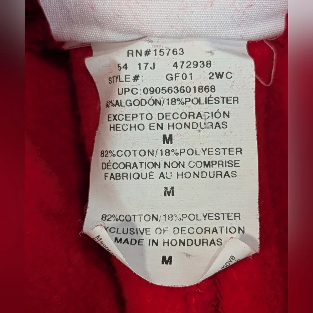 Champion Joggers Mens Size Medium Red Reverse Weave Sweatpants - Picture 8 of 8